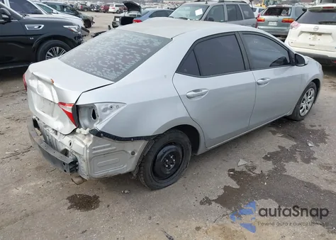 2015 Toyota Corolla Le z USA, uszkodzony, nr VIN 2T1BURHE9FC332549